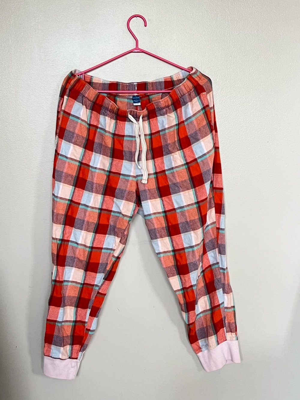 Women’s Red Plaid Lounge Pants - Old Navy